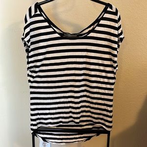 Current Affair Cap Sleeve Top